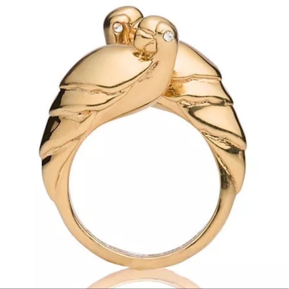 Kate Spade parrot ring size 8